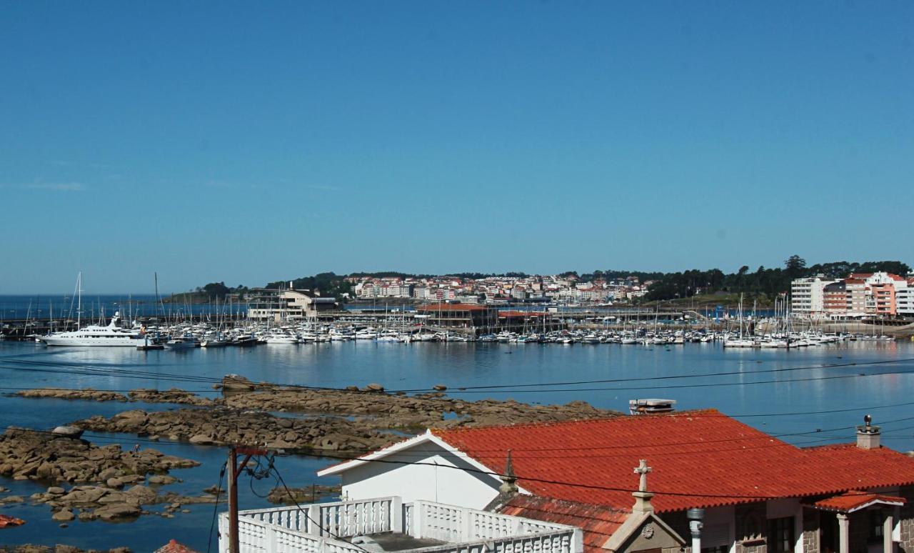 Desconectaengalicia Mantela, Vistas Puerto Deportivo, 20M Playa Lägenhet Sanxenxo Exteriör bild