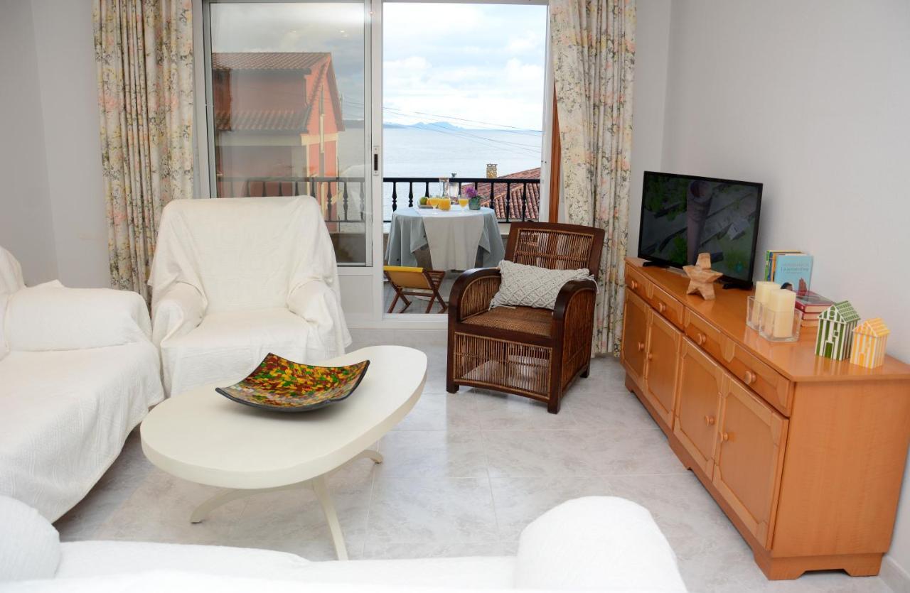 Desconectaengalicia Mantela, Vistas Puerto Deportivo, 20M Playa Lägenhet Sanxenxo Exteriör bild